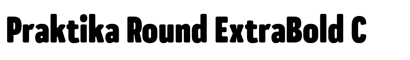 Praktika Round ExtraBold Condensed